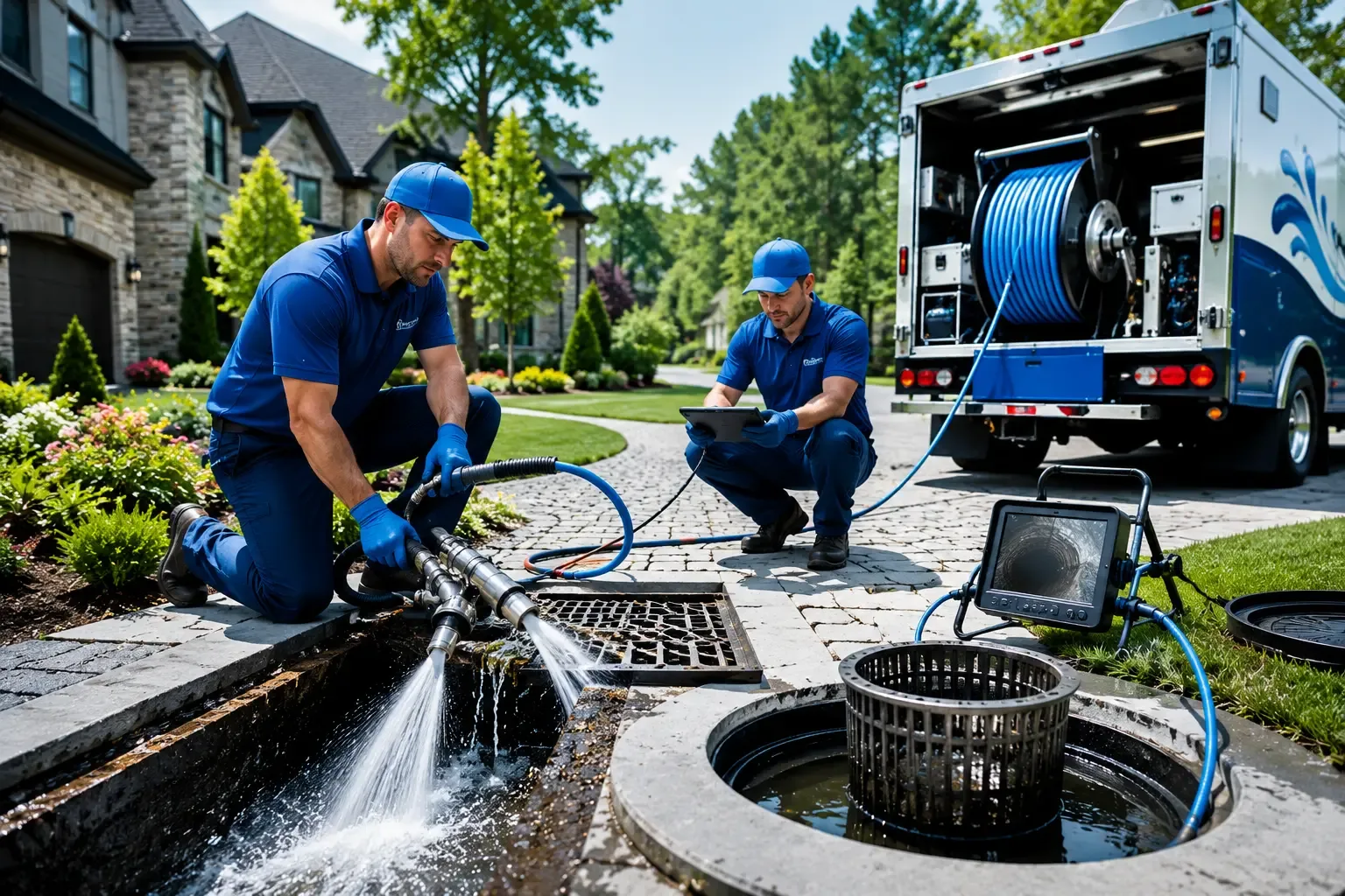 Local outdoor drain cleaning professionals in Olathe, KS